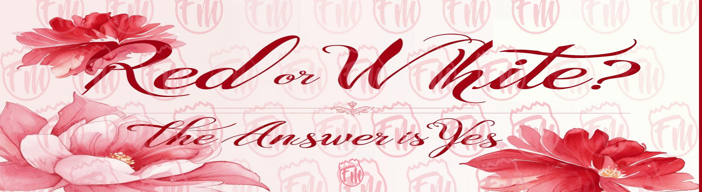 Red or White 12oz Tumbler