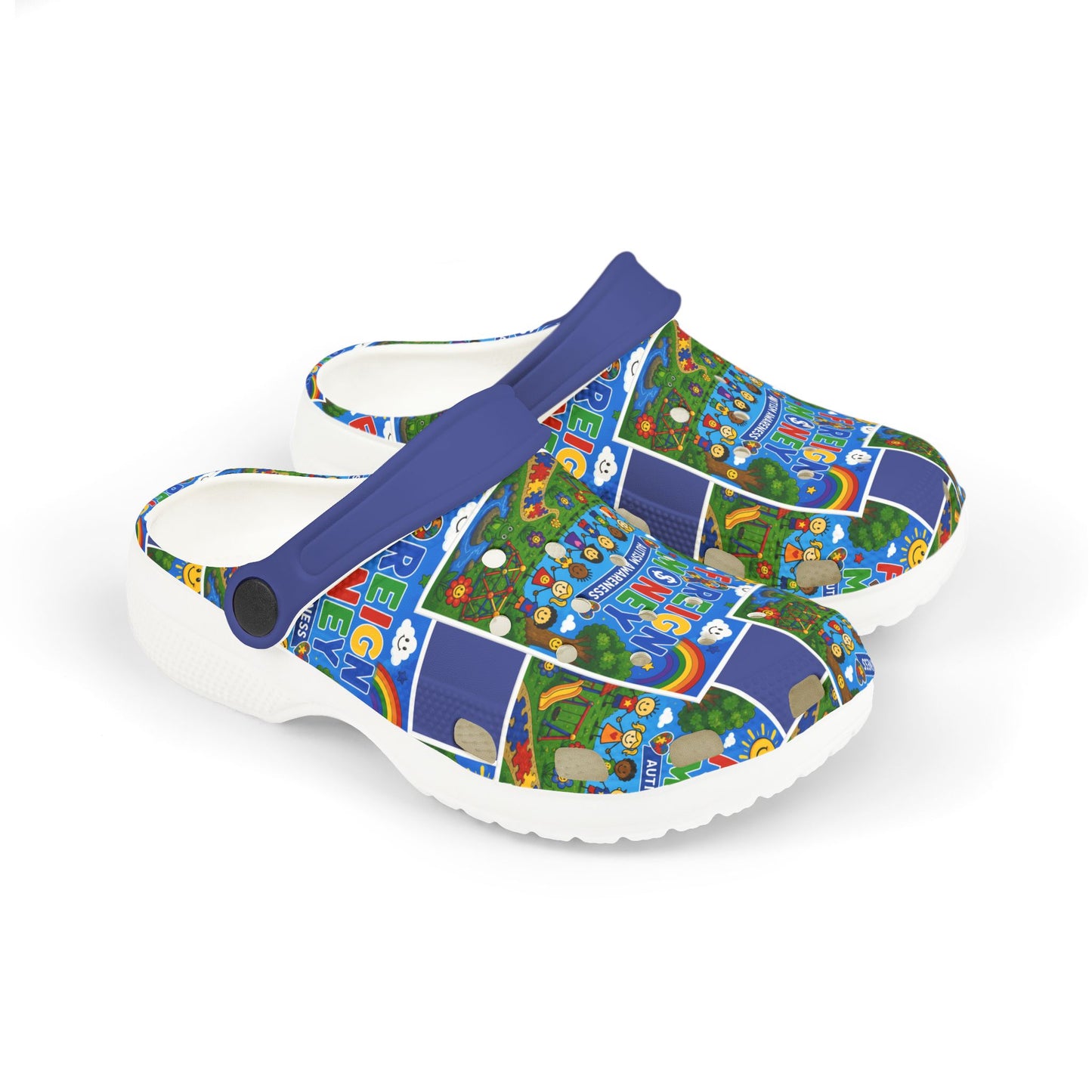 Autism Awareness Clogs