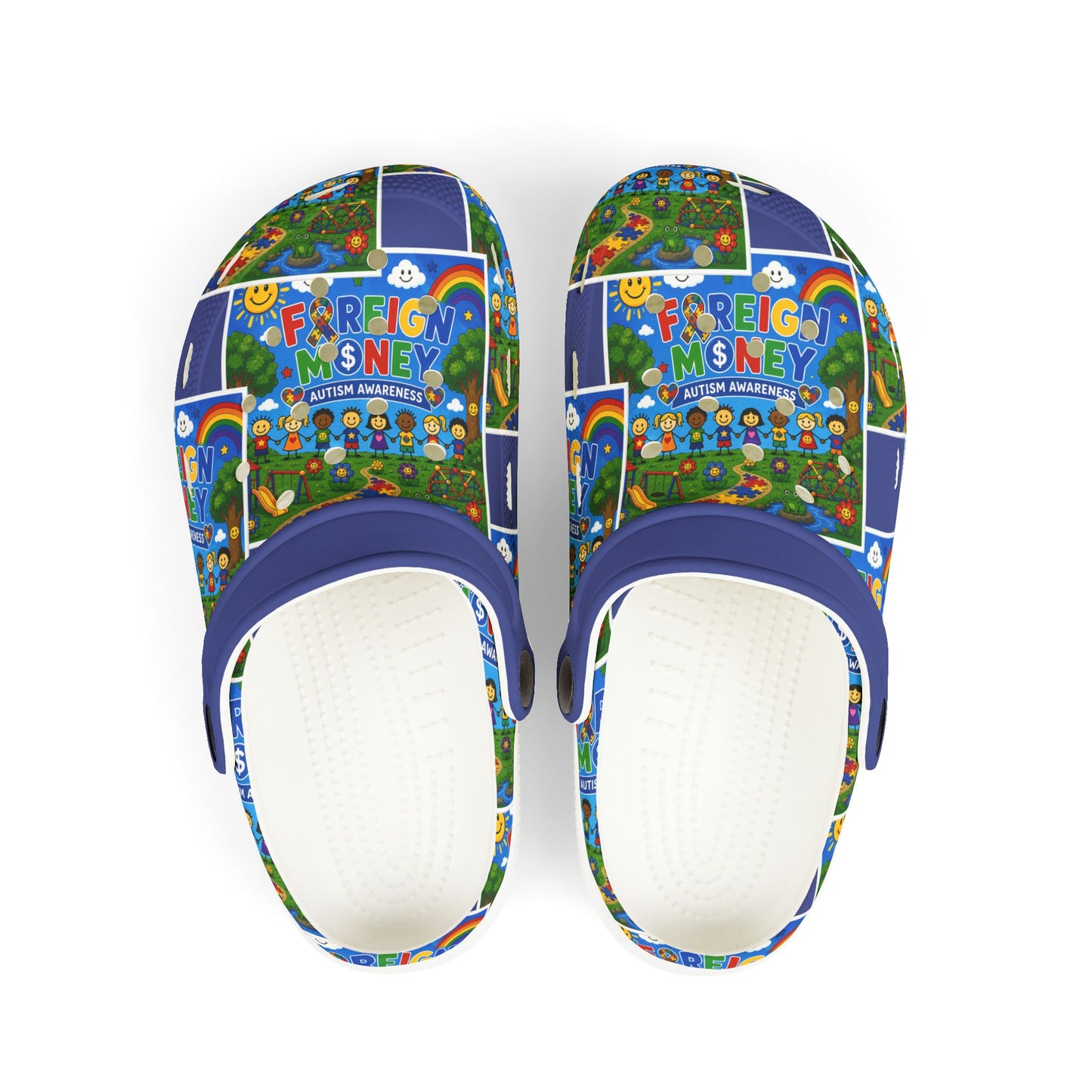 Autism Awareness Clogs