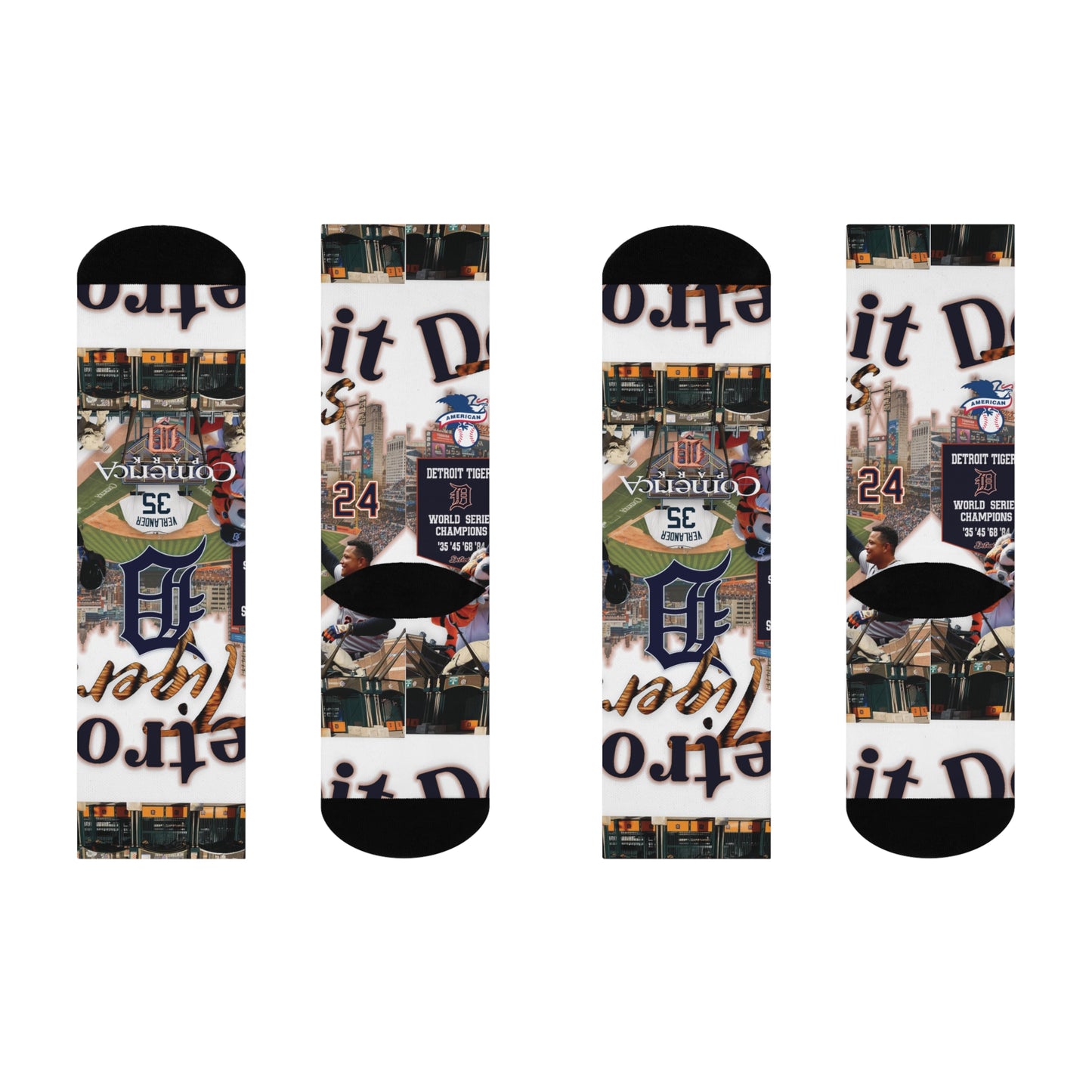 Detroit Tigers Crew Socks